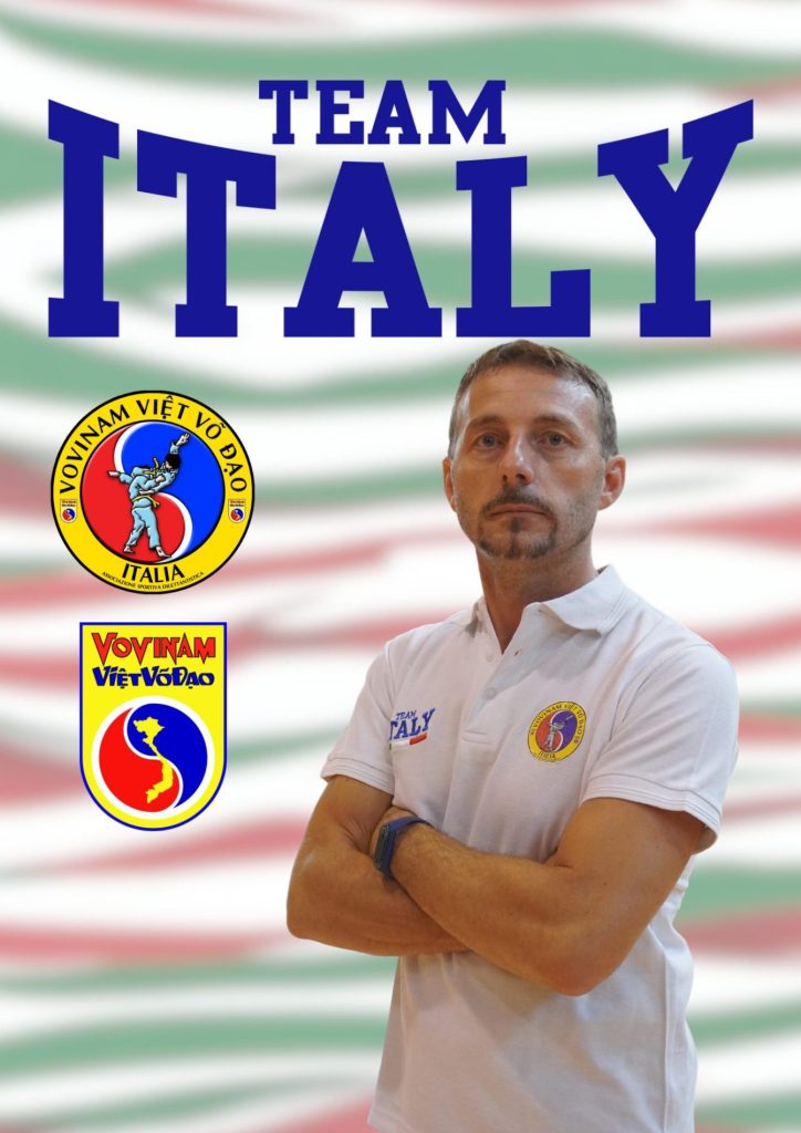 Team Italy 2023 - Maestro Andrea Castellani