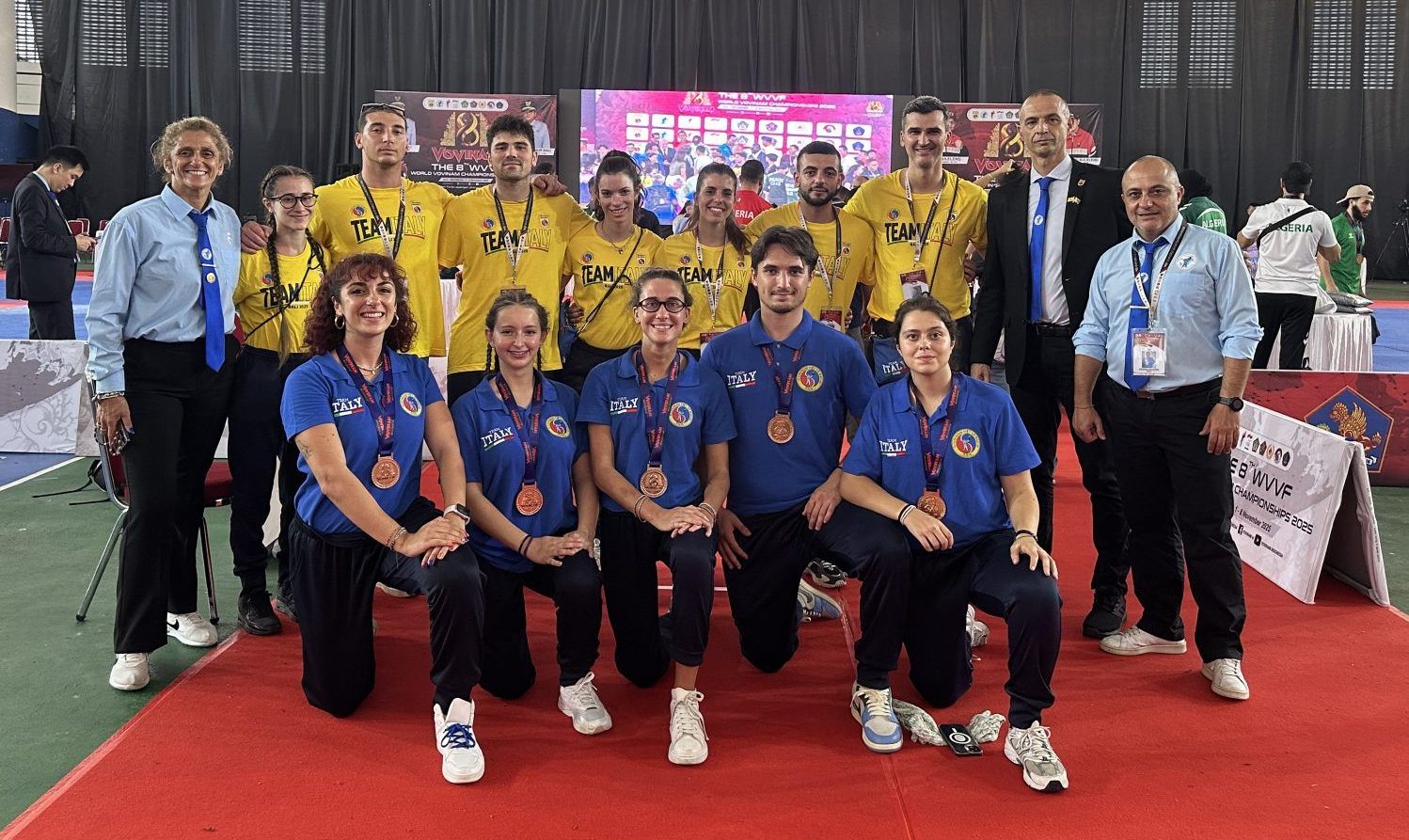 Team Italy al Campionato del Mondo a Bali