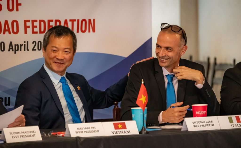 Leadership in Vovinam. WVVF President
