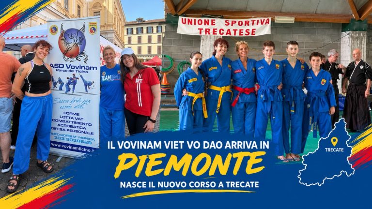 Vovinam a Trecate: nuovo corso per bambini e ragazzi
